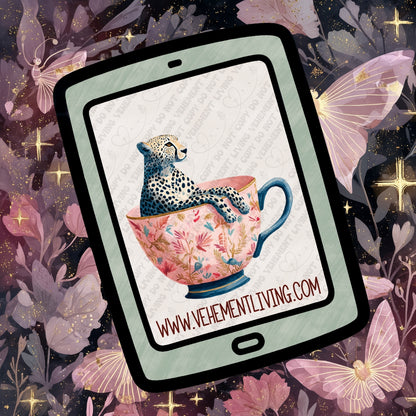 Tea Cup Animals Clipart Bundle