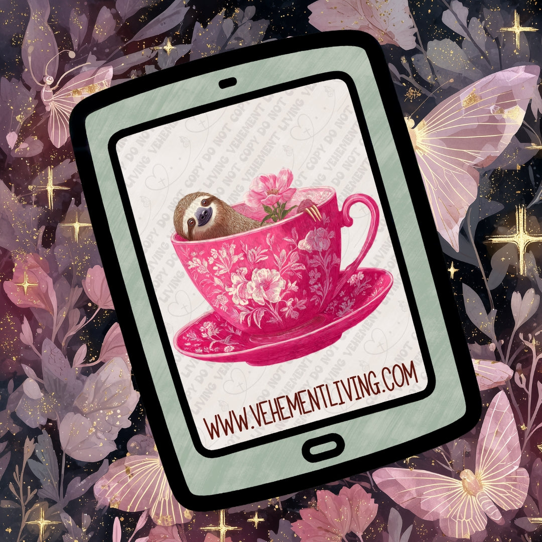 Tea Cup Animals Clipart Bundle