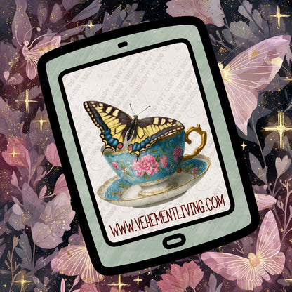 Tea Cup Animals Clipart Bundle