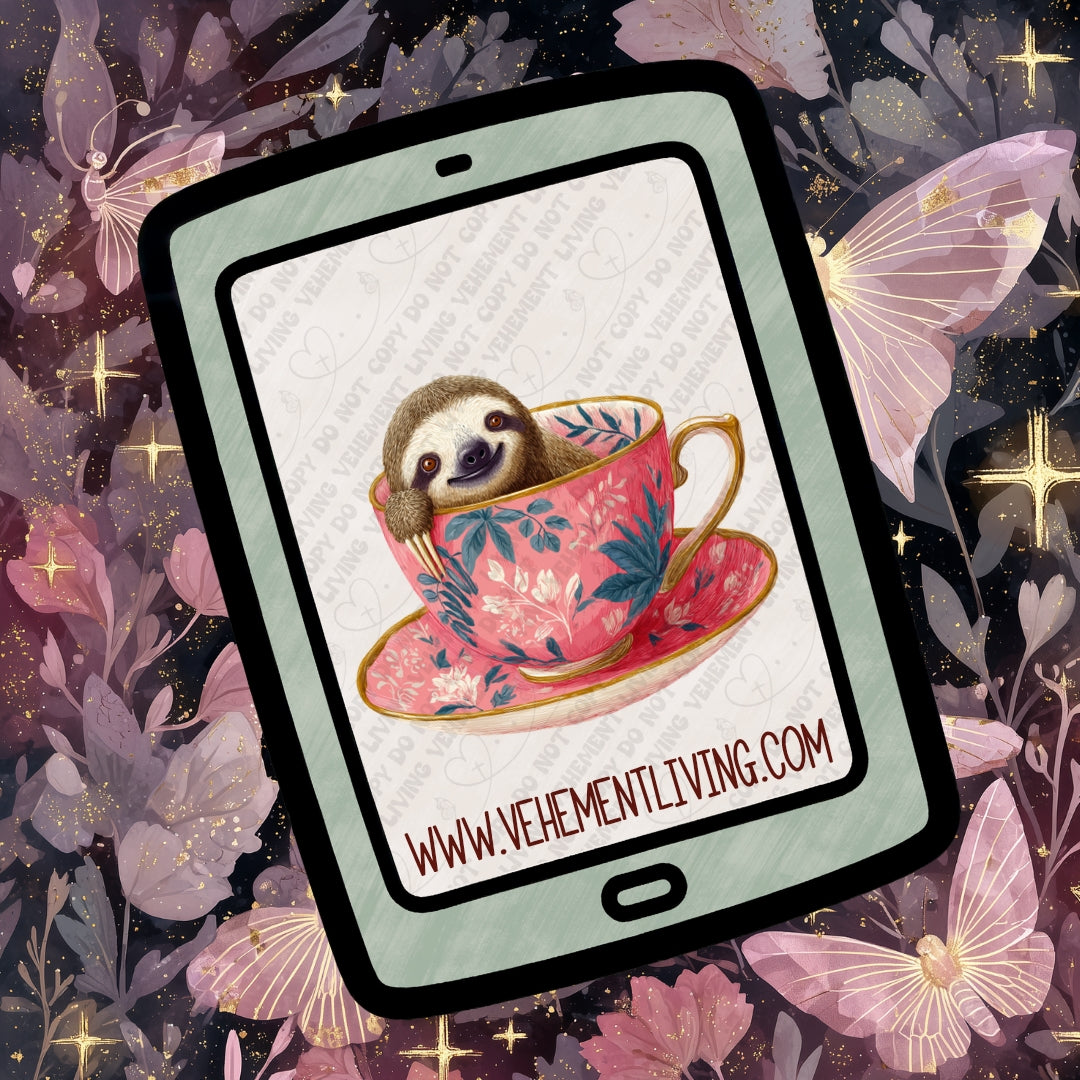 Tea Cup Animals Clipart Bundle