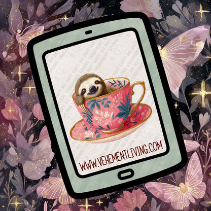 Tea Cup Animals Clipart Bundle