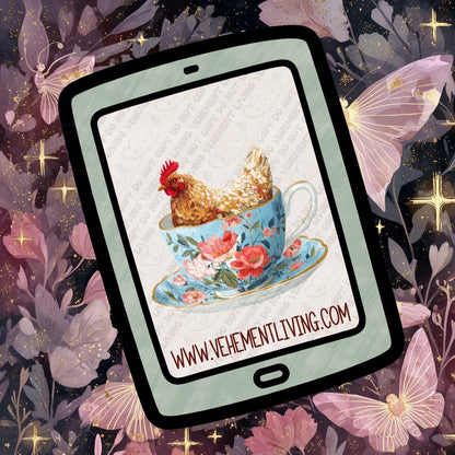 Tea Cup Animals Clipart Bundle