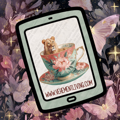 Tea Cup Animals Clipart Bundle