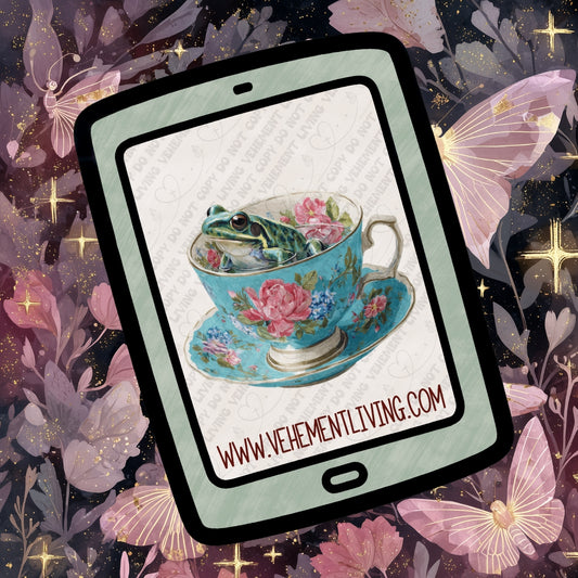 Tea Cup Animals Clipart Bundle