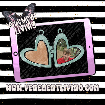 CUSTOM Locket digital design