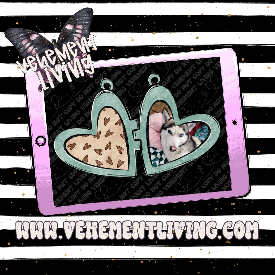 CUSTOM Locket digital design