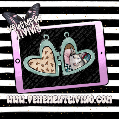 CUSTOM Locket digital design