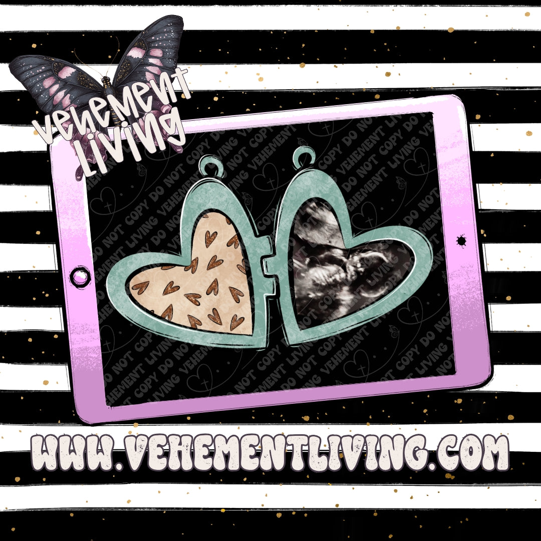 CUSTOM Locket digital design