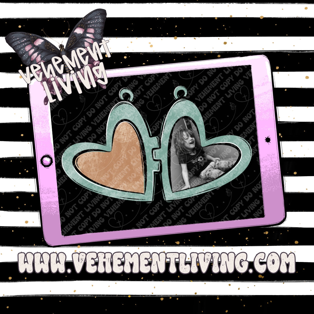 CUSTOM Locket digital design