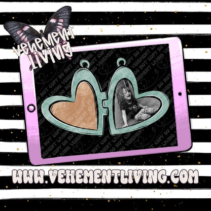 CUSTOM Locket digital design