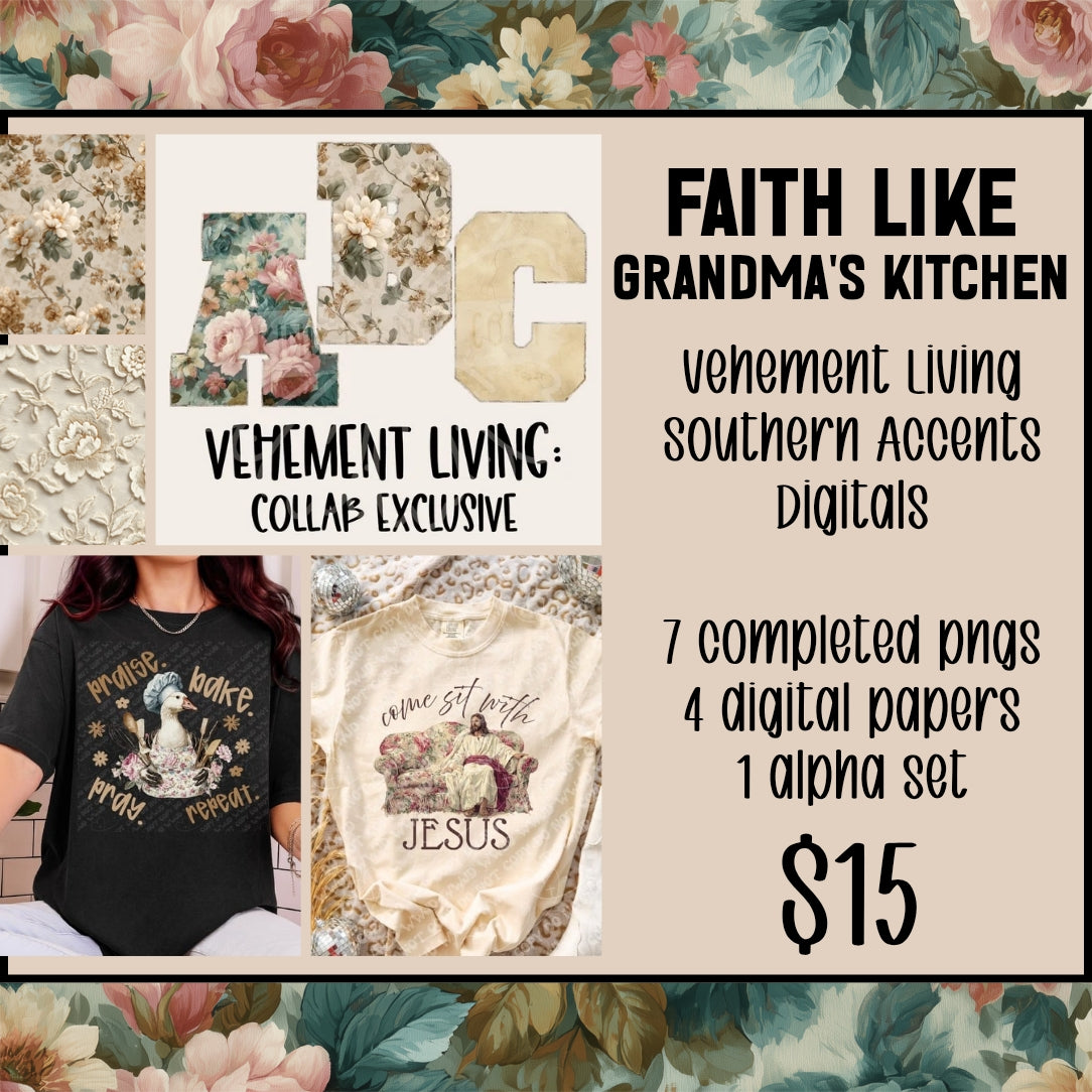 Faith Like Grandma’s Kitchen Collab