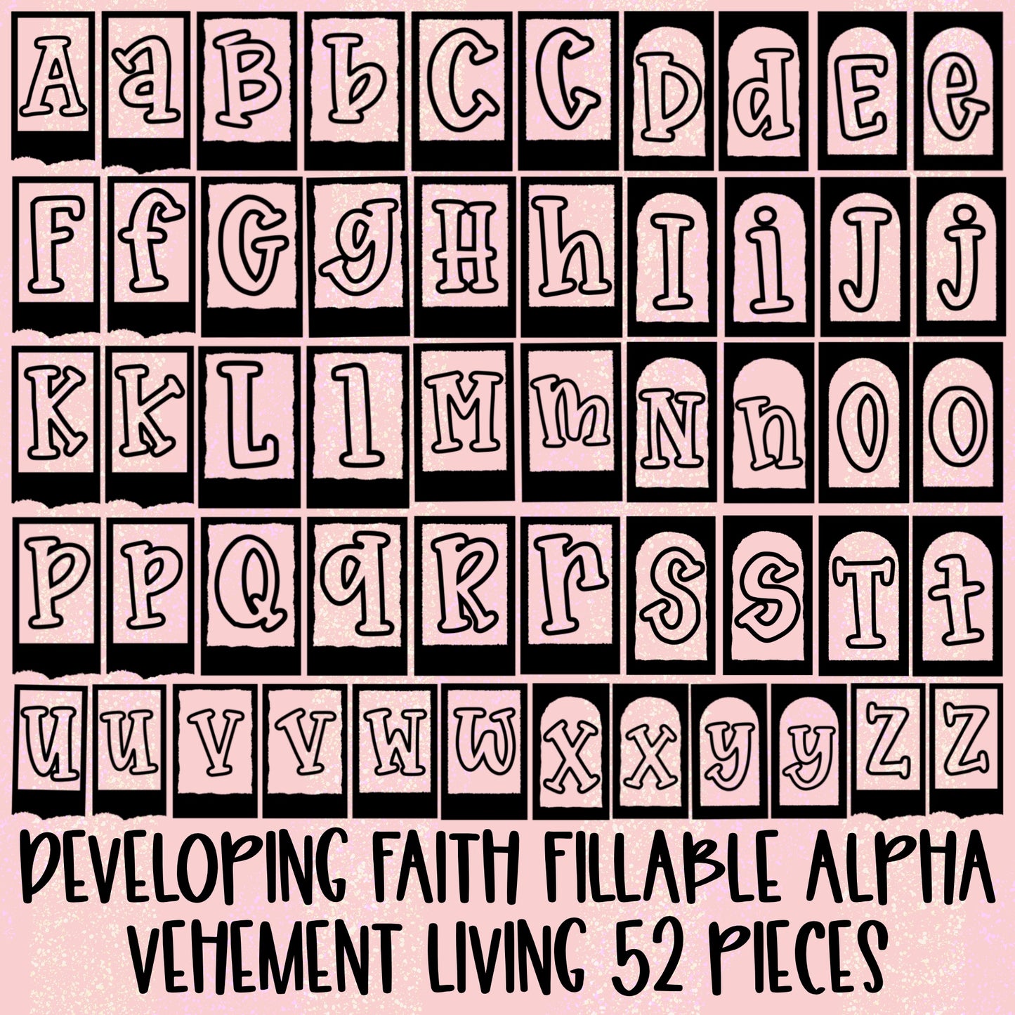 Developing Faith Fillable Alpha