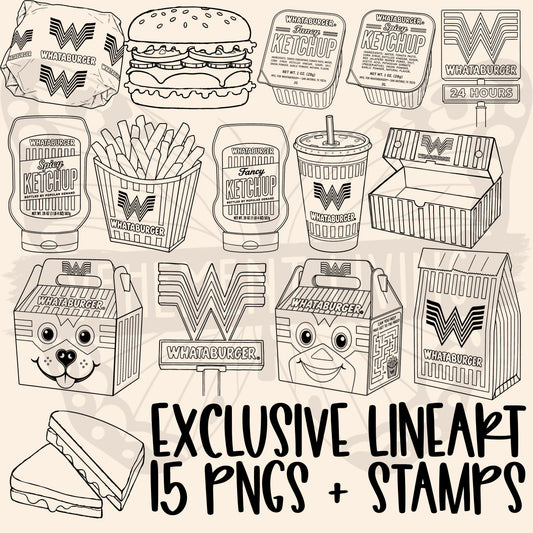 Exclusive Stamp + PNG Set
