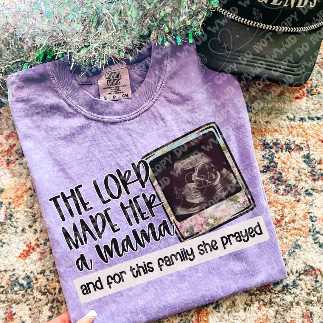 CUSTOM The Lord Made Her A Mama digital design
