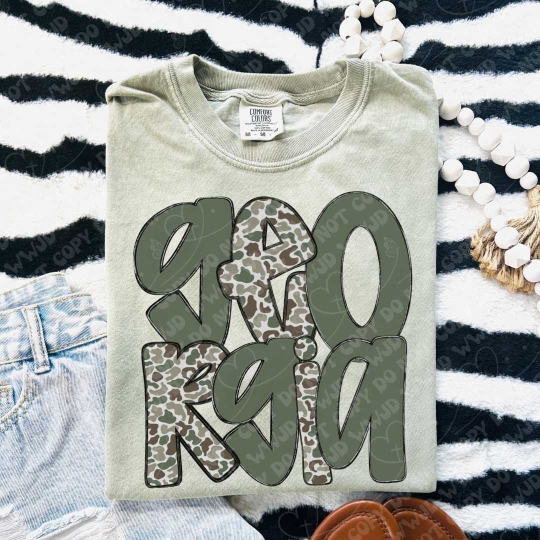Georgia Camo digital design