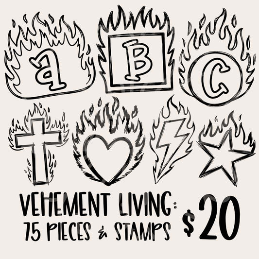 Heavenly Fire Fillable Ransom