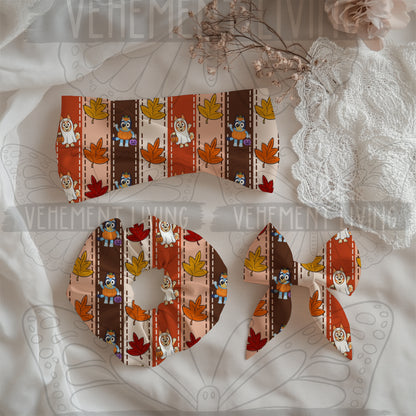 Cartoon Pumpkin Seamless Paper