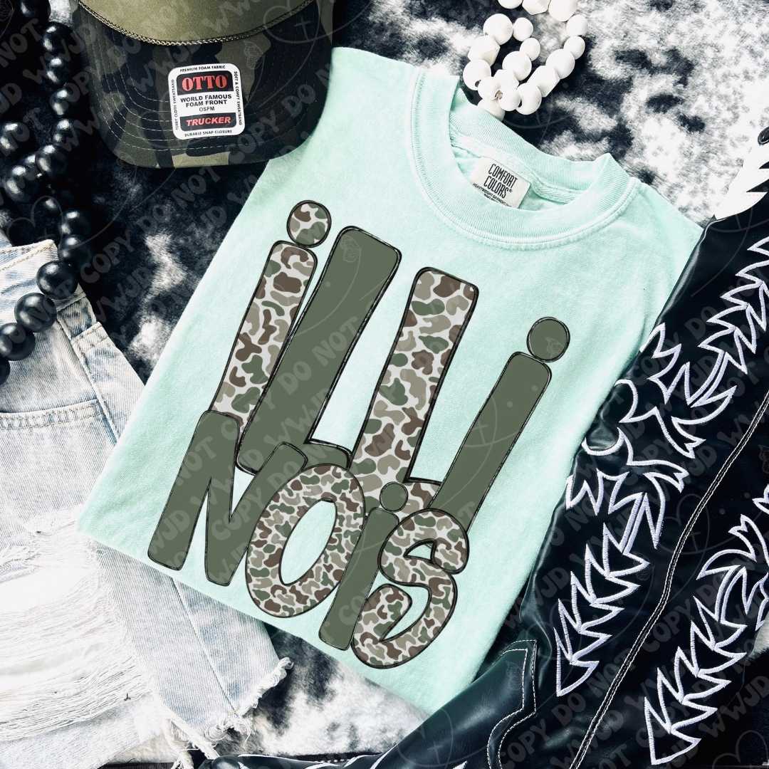 Illinois V1 Camo digital design