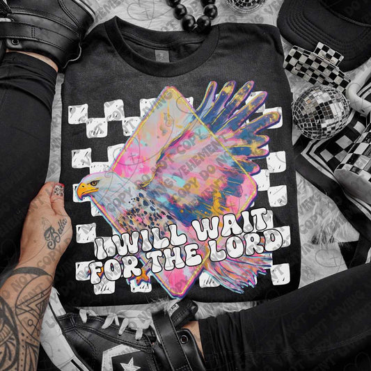 I Will Wait For The Lord digital design