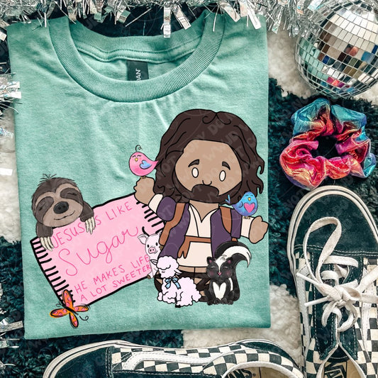 Jesus is Like Sugar digital design
