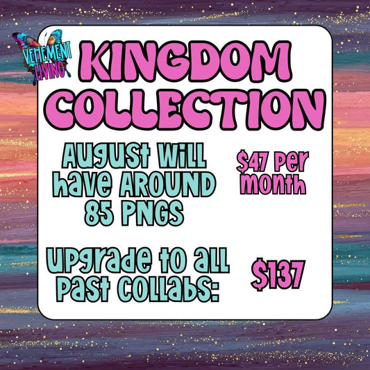 Kingdom Collections Legacy Upgrade: 2024–Current Month Access