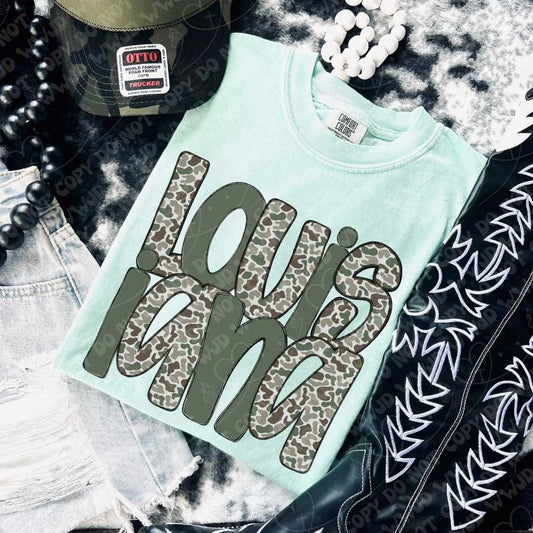 Louisiana Camo digital design