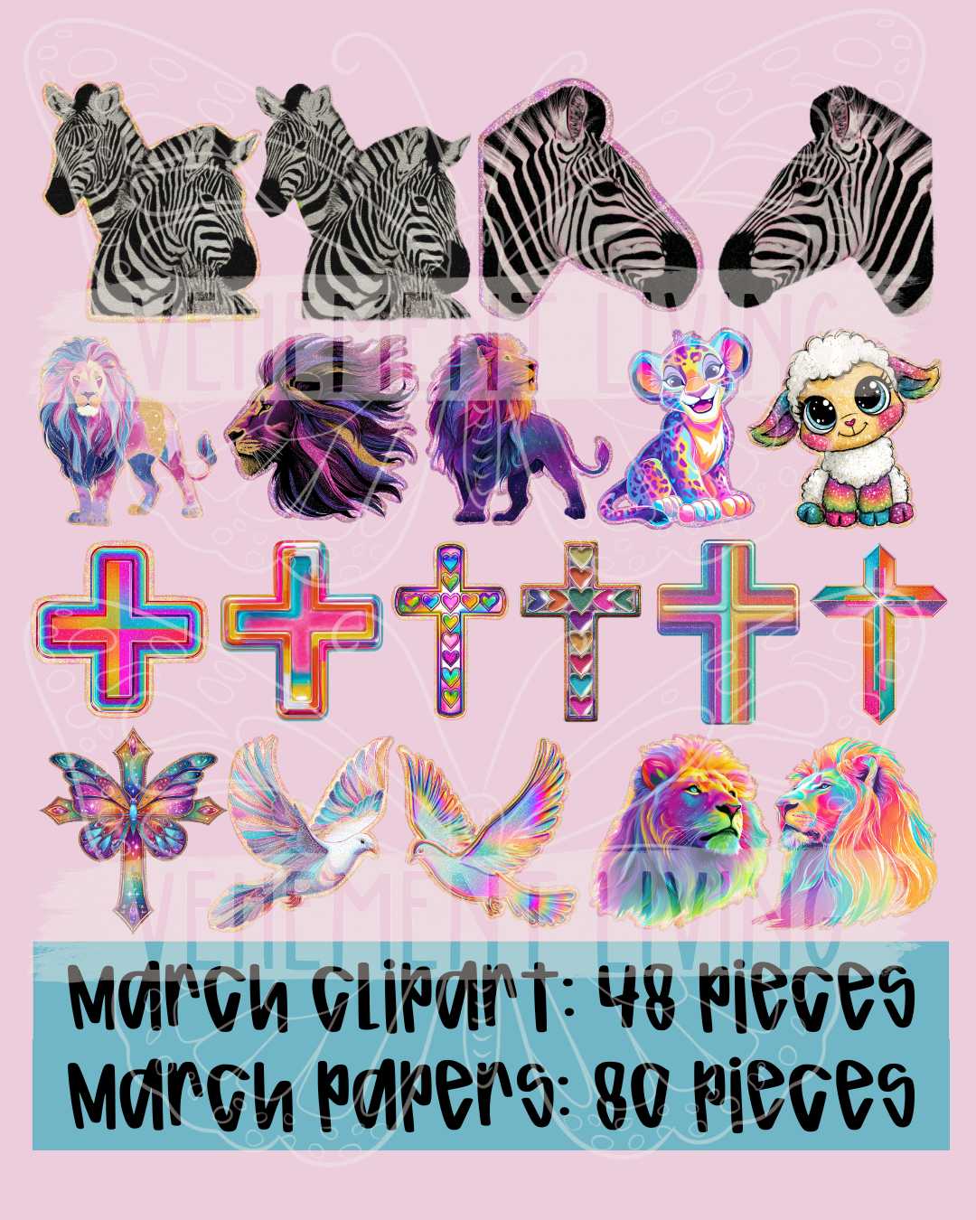 March 2026 Clipart + Papers