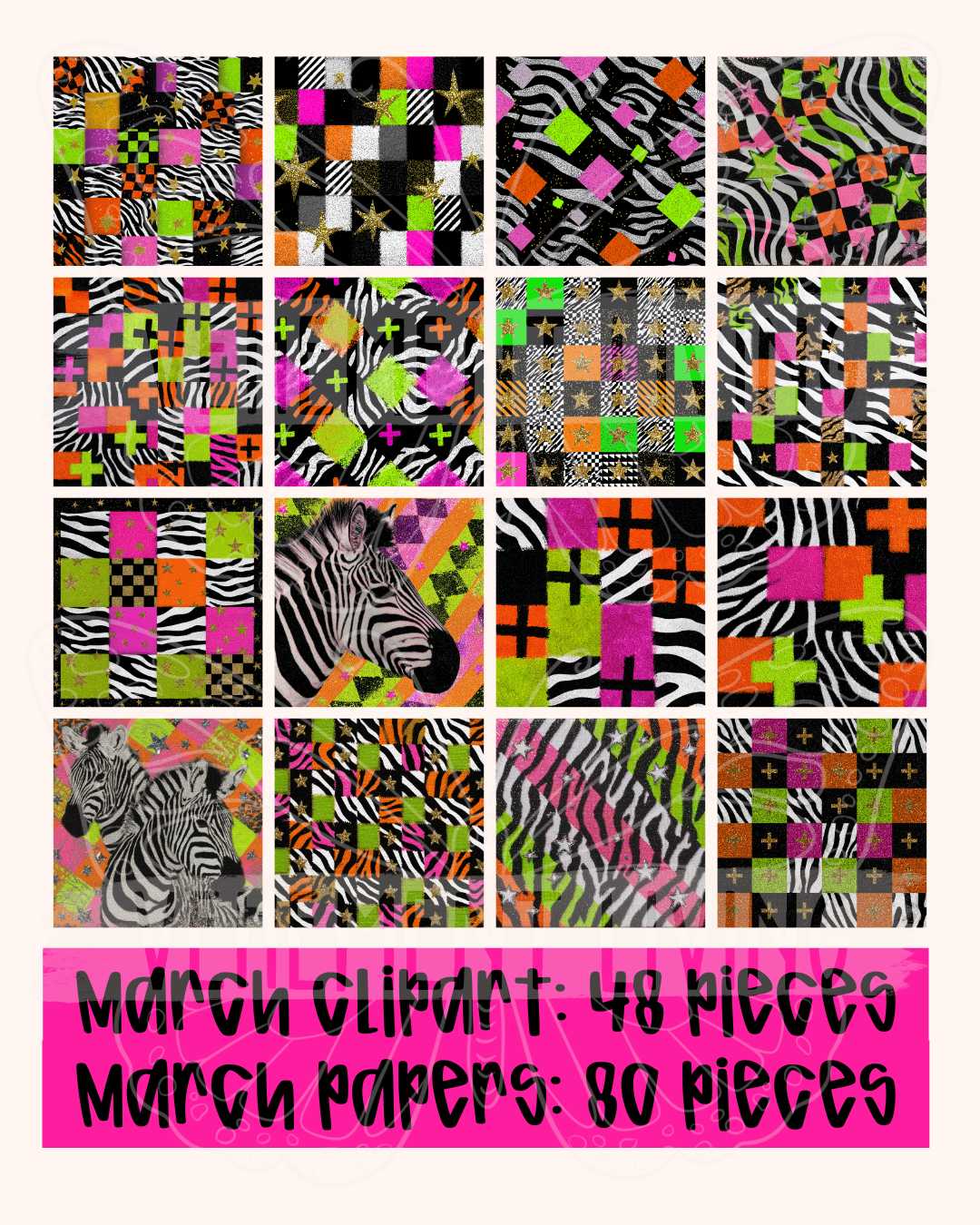 March 2026 Clipart + Papers