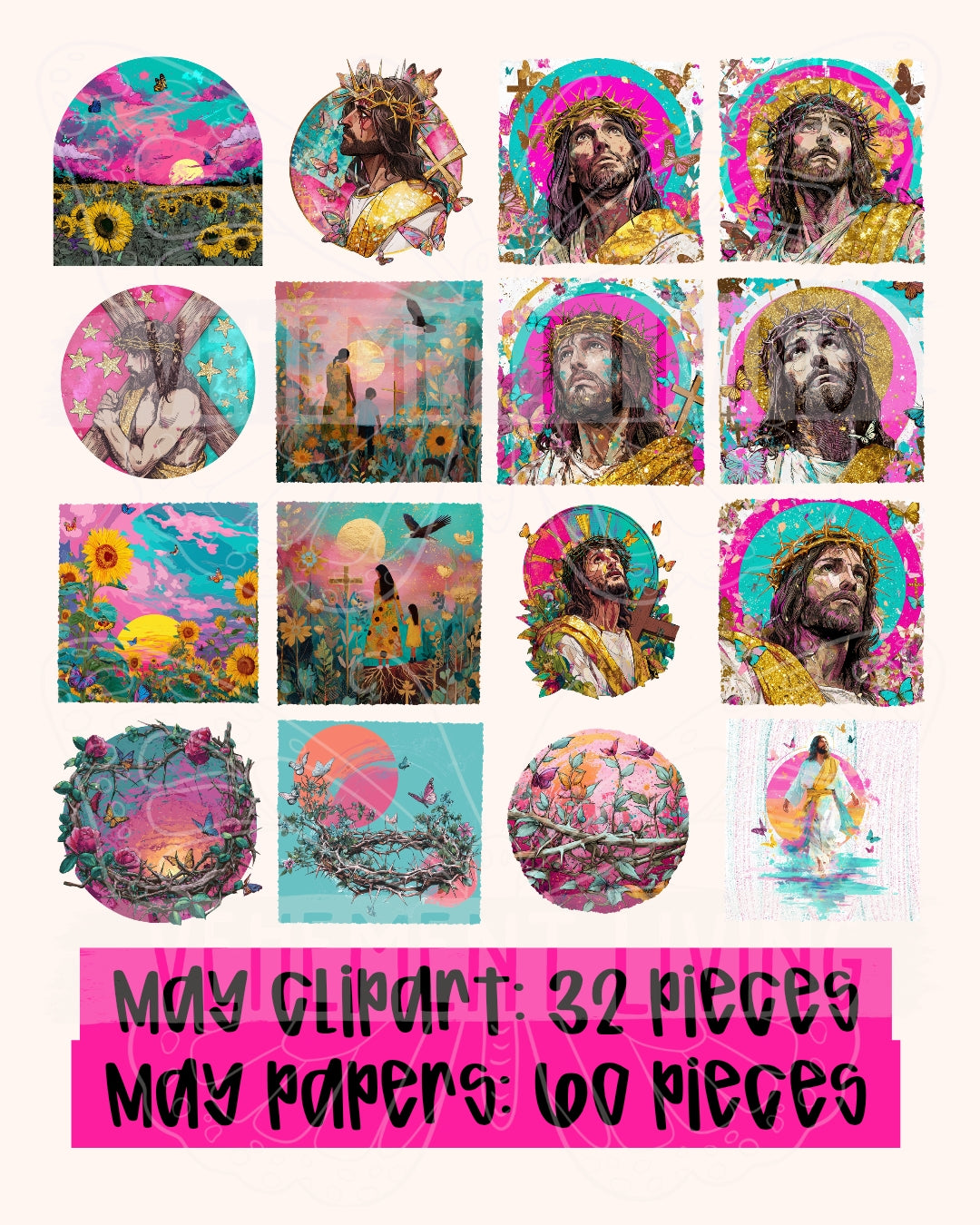 May 2026 Clipart + Papers