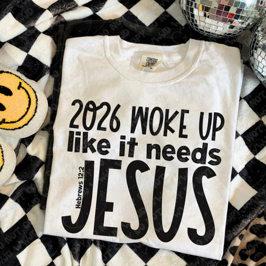 Needs Jesus digital design