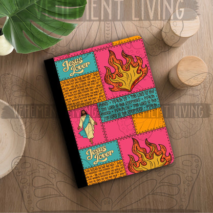 Fire for Jesus Pink Seamless Paper