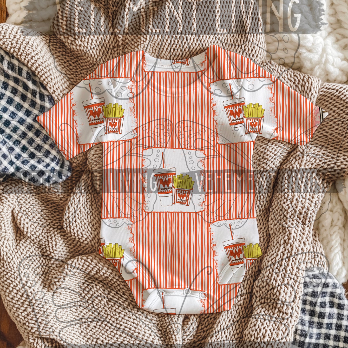 Burger Seamless design