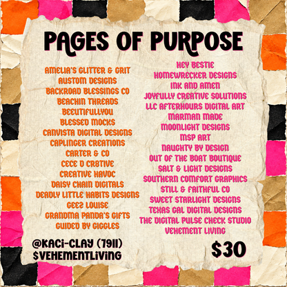 Pages of Purpose