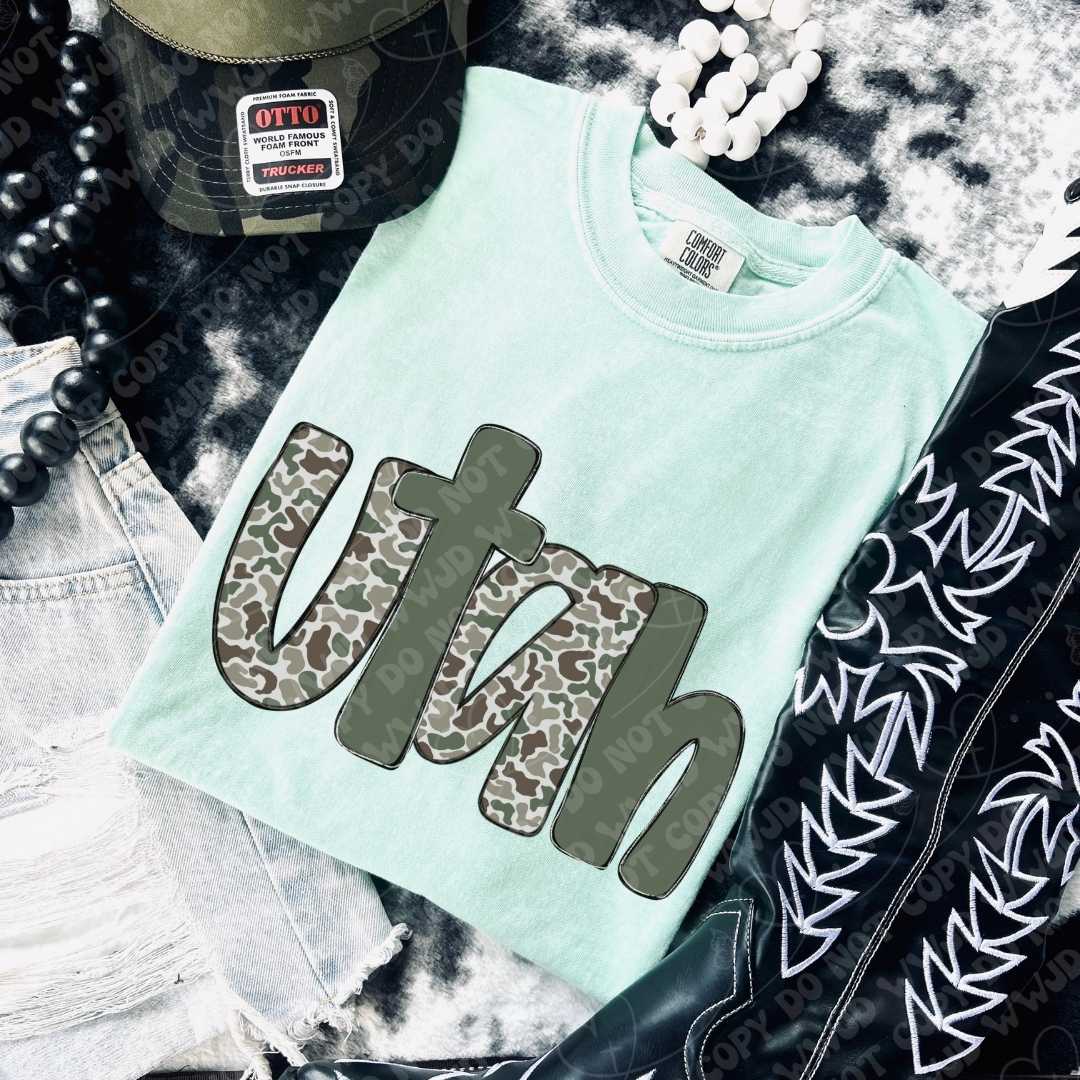 Utah Camo digital design