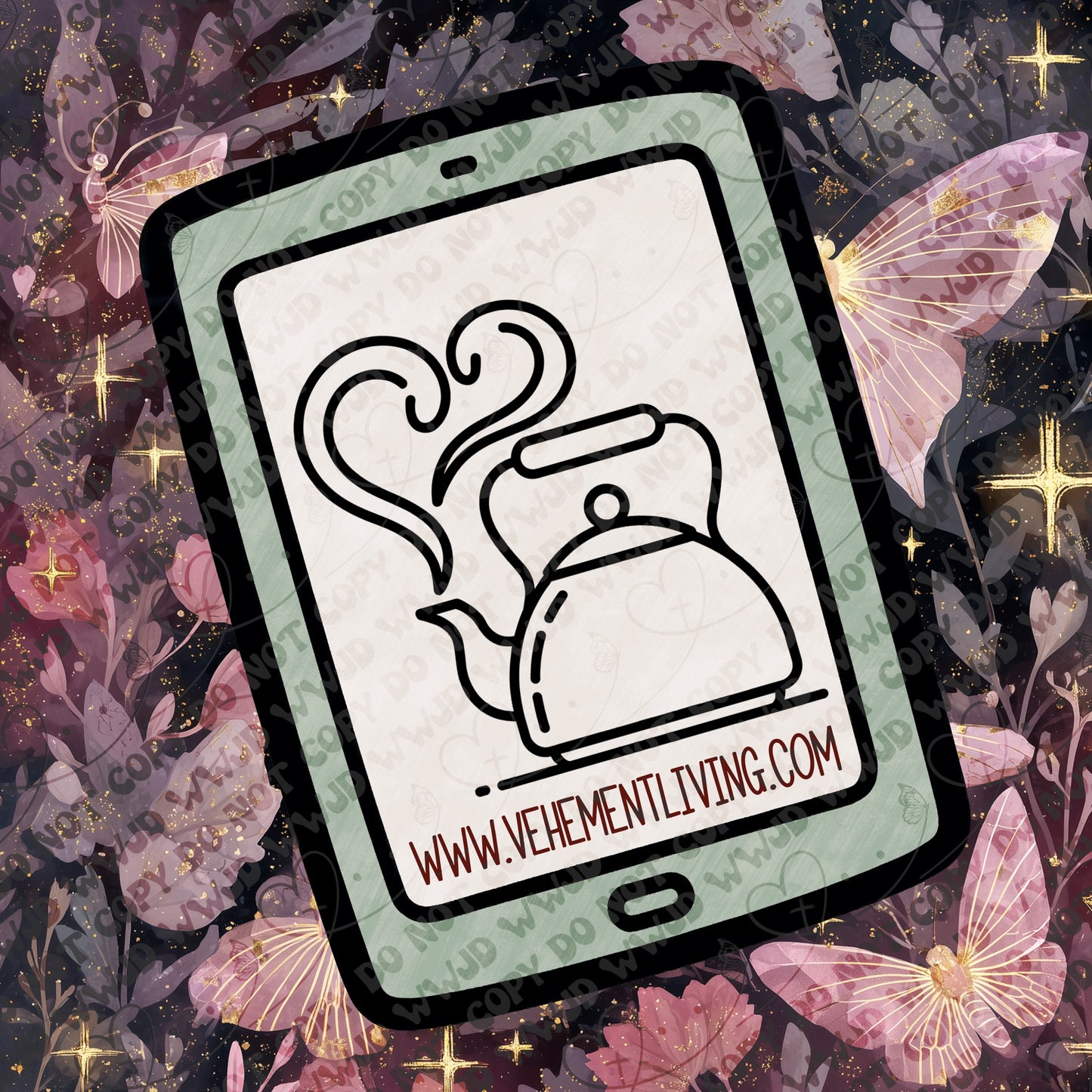 February Lineart PNG + Stamps