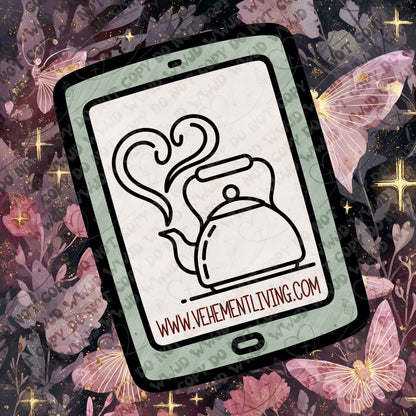 February Lineart PNG + Stamps