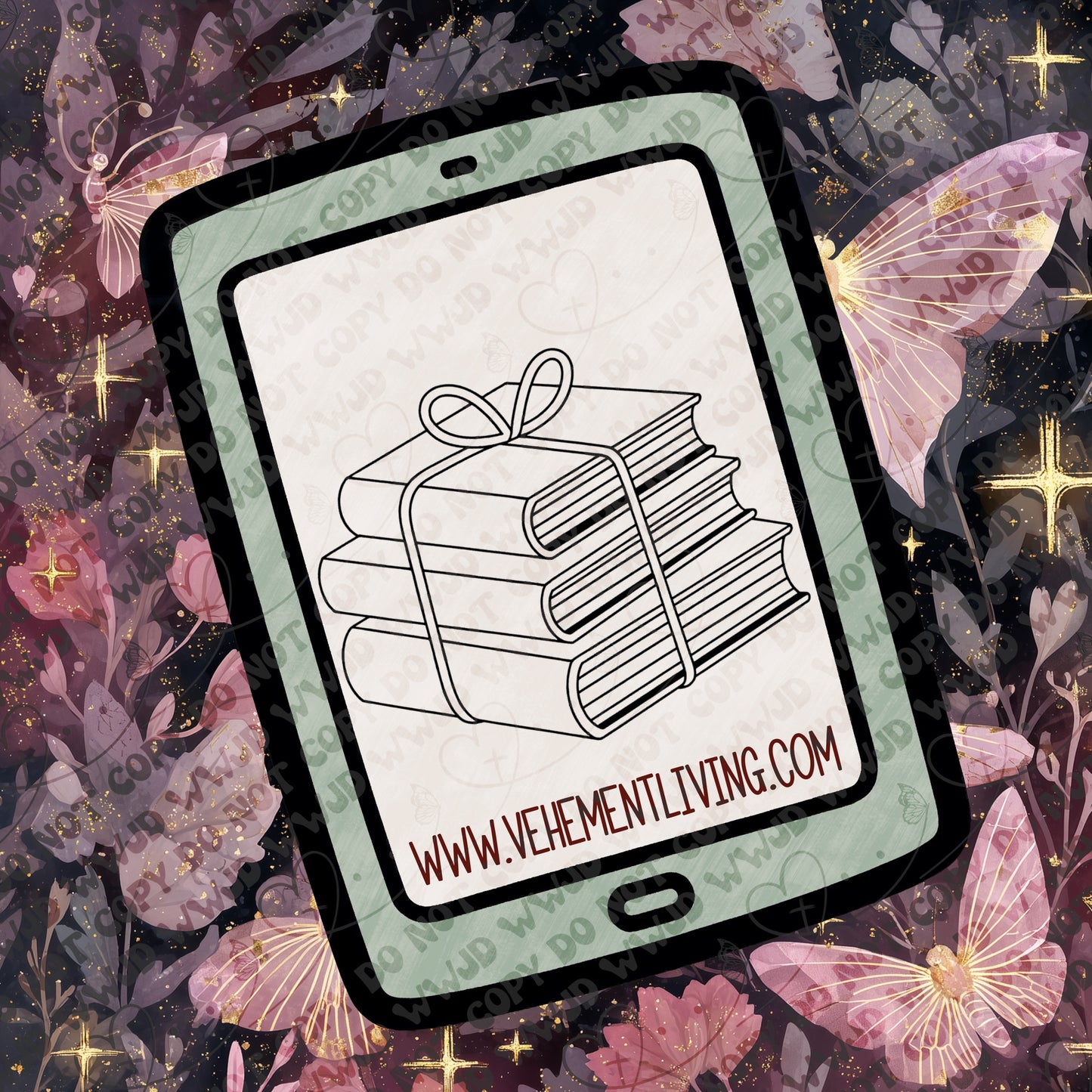 February Lineart PNG + Stamps