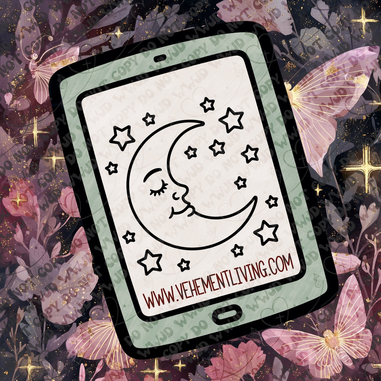 February Lineart PNG + Stamps