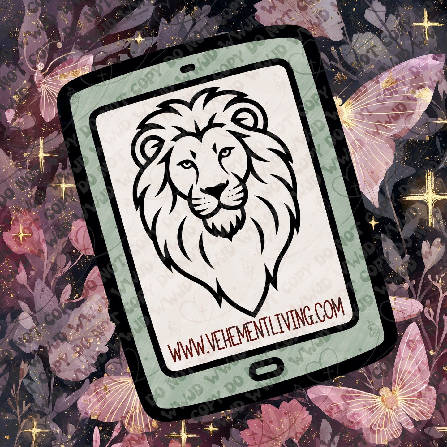 February Lineart PNG + Stamps