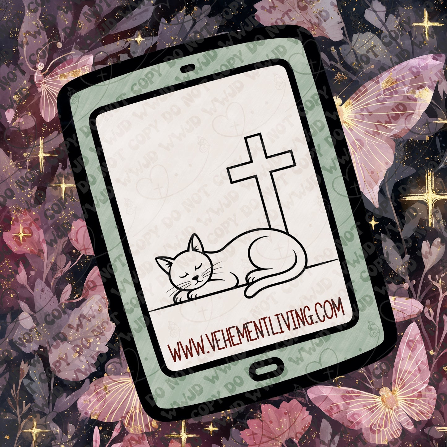 February Lineart PNG + Stamps