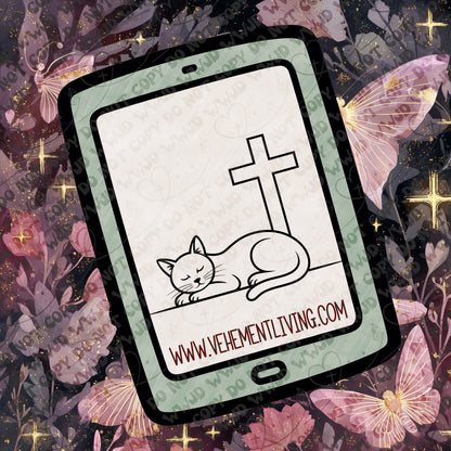 February Lineart PNG + Stamps