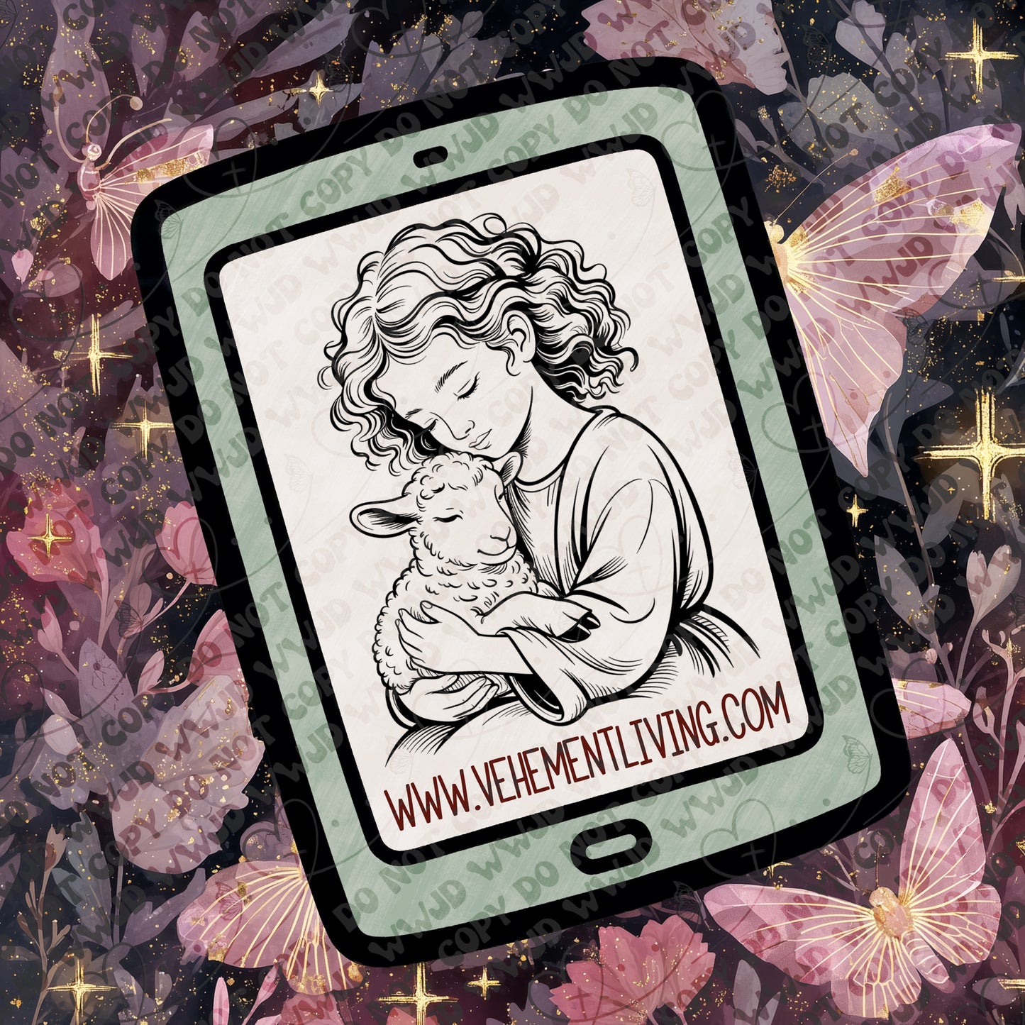 February Lineart PNG + Stamps