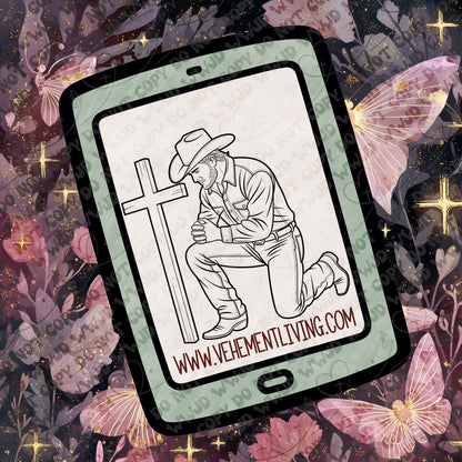 February Lineart PNG + Stamps