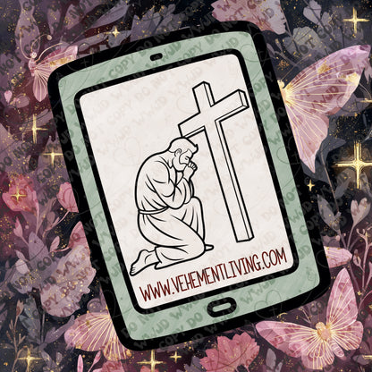 February Lineart PNG + Stamps