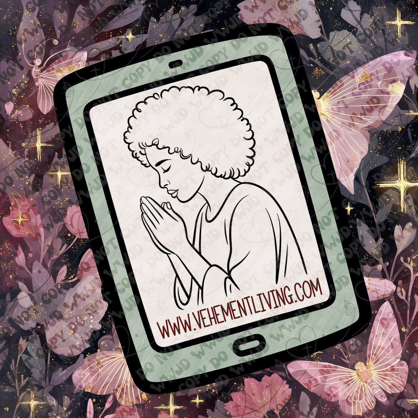February Lineart PNG + Stamps