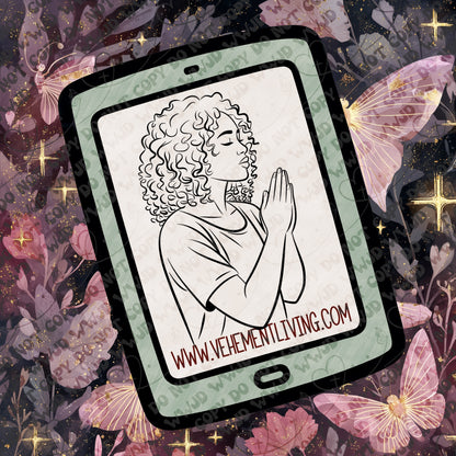 February Lineart PNG + Stamps