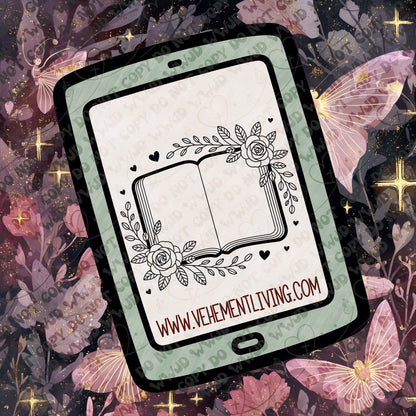 February Lineart PNG + Stamps