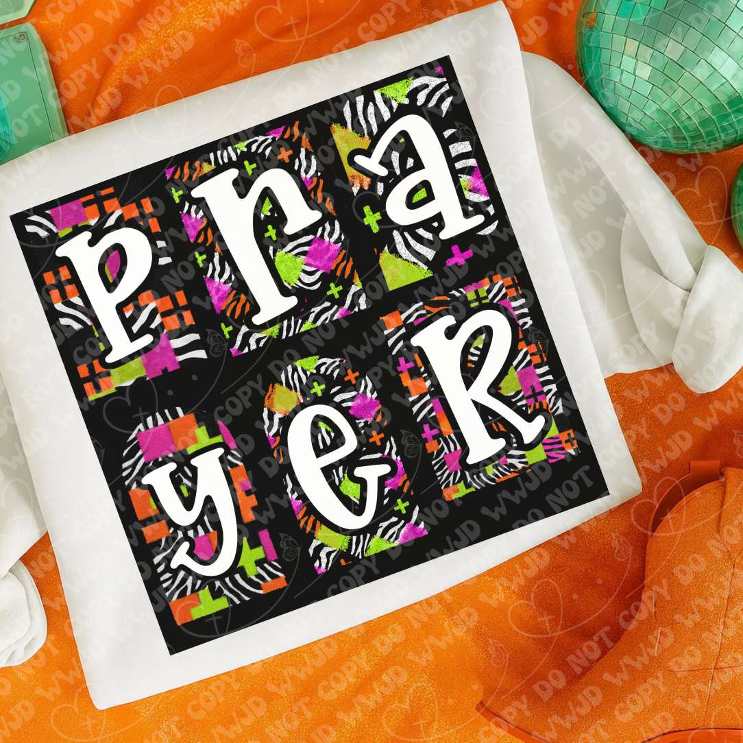 Prayer digital design