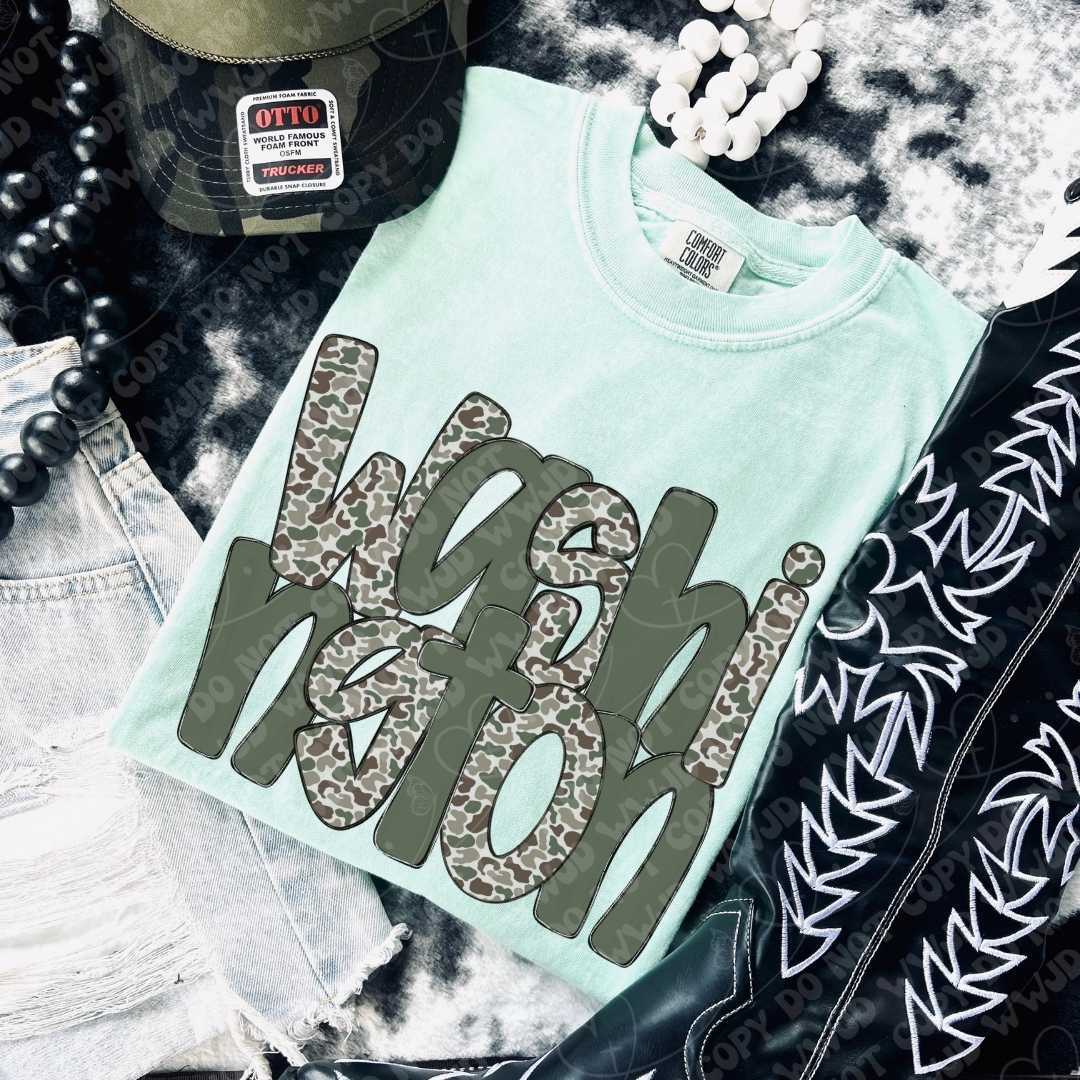 Washington Camo digital design