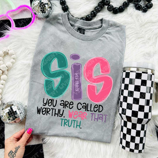 SIS Wear That Truth digital design